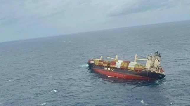 MSC Elsa 3 sinking