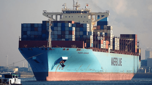 Maersk containership