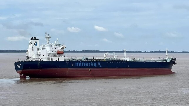 tanker stuck on Amazon