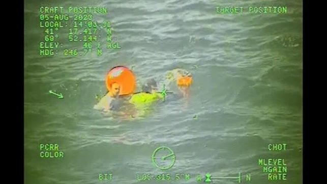 Three Fishermen Survive Sinking by Clinging to a Buoy Miss Kara sinking