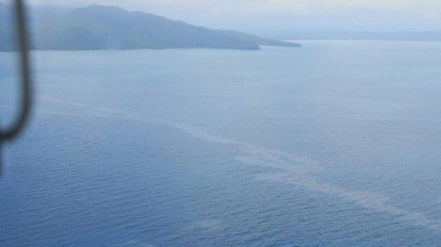 Small Tanker Sinks and also Spills Fuel off Philippines Princess Empress oil slick