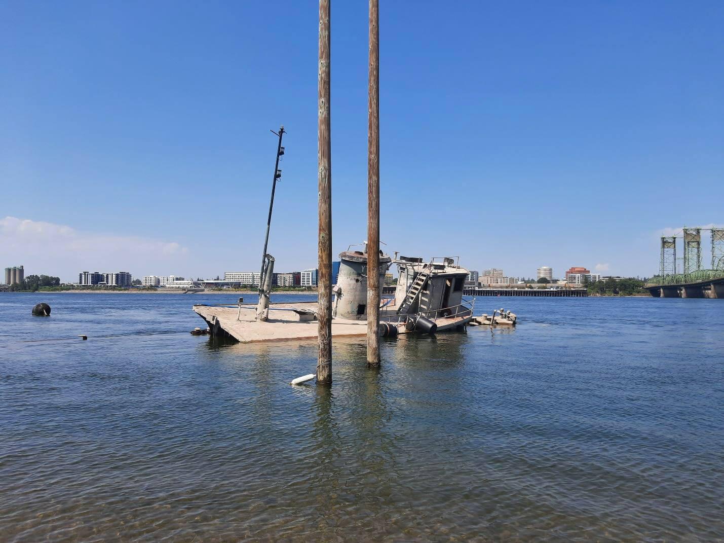 USCG to Remove Historic Derelict Vessels in Oregon's Columbia River