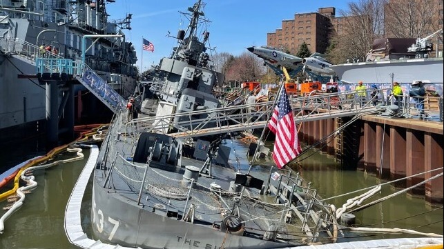 salvage effort for WWII-era destroyer The Sullivans