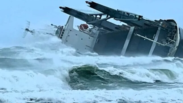 grounded bulker South Africa