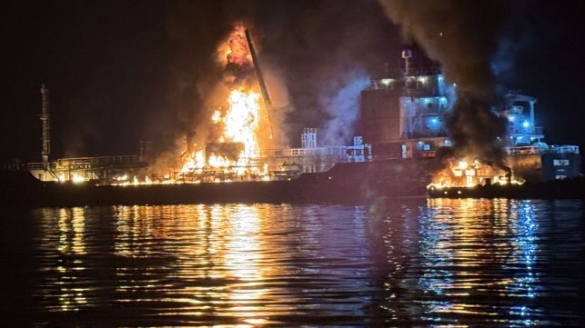 ship fire