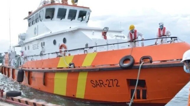 nine rescued from sunken cargo ship off Vietnam