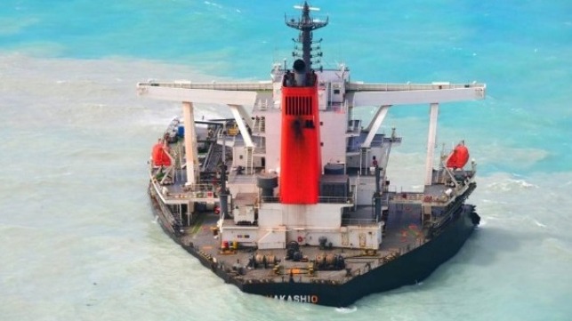 salvage to begin in Mauritius on wrecked bulk carrier Wakashio