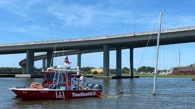 Wounded Nature sailboat cleanup