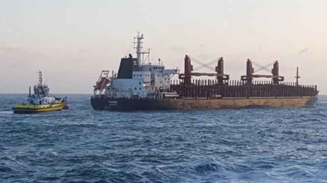 funing aground maritime nz