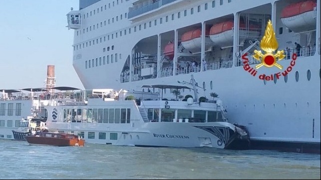 MSC ordered to pay costs and lost revenues from 2019 accident in Venice