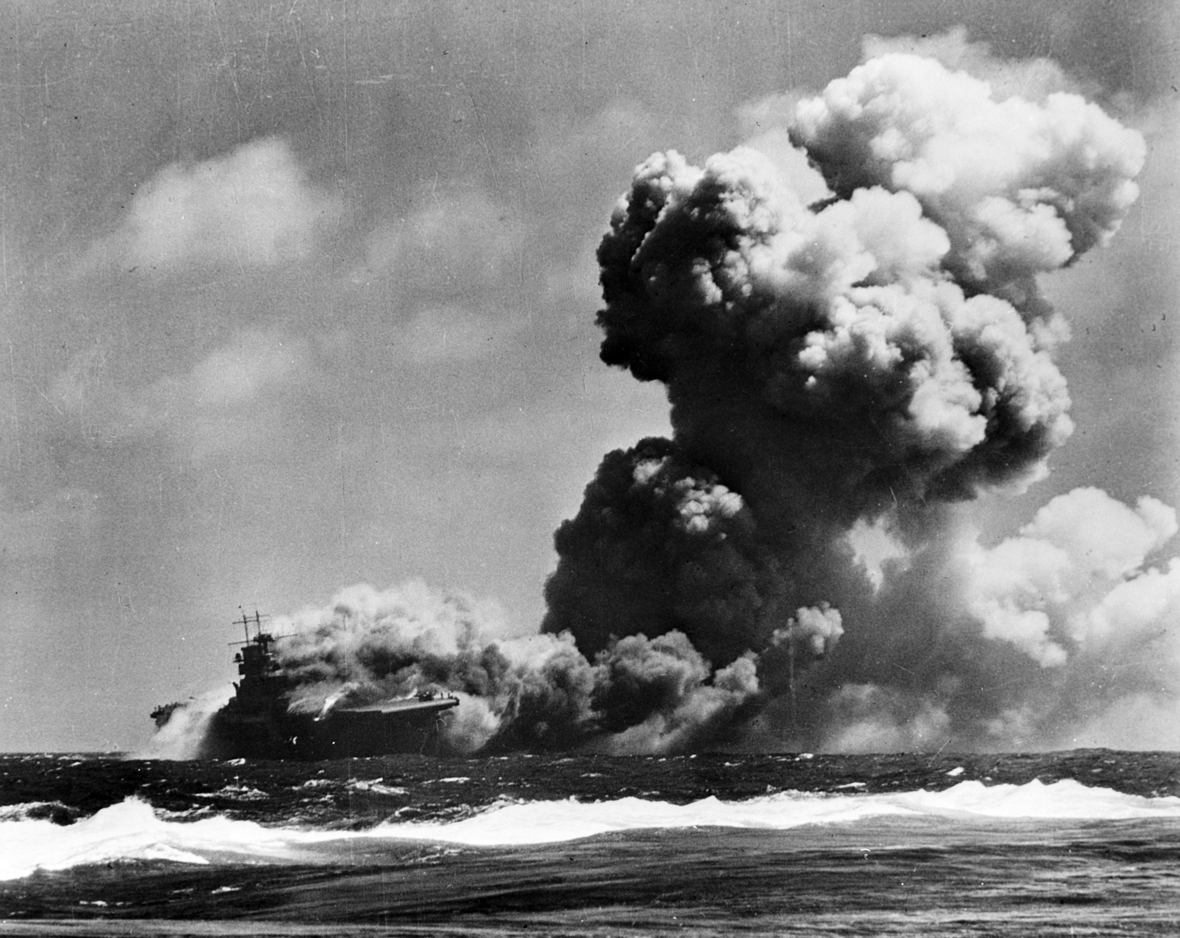 Photos R V Petrel Finds The Wreck Of The Uss Wasp