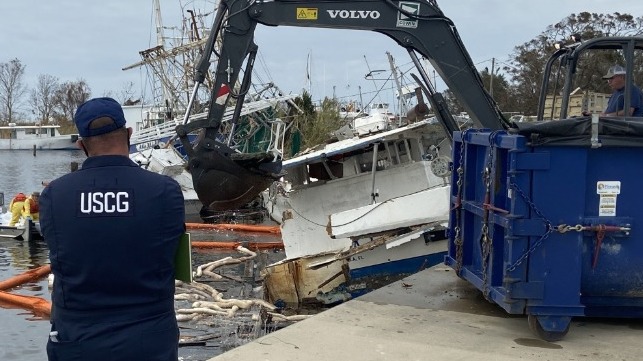 wrecked boats