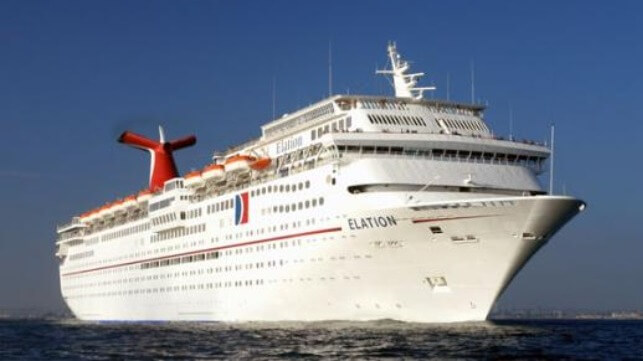Search Under Way for Passenger Who "Jumped Off" Cruise Ship off Florida Carnival Elation