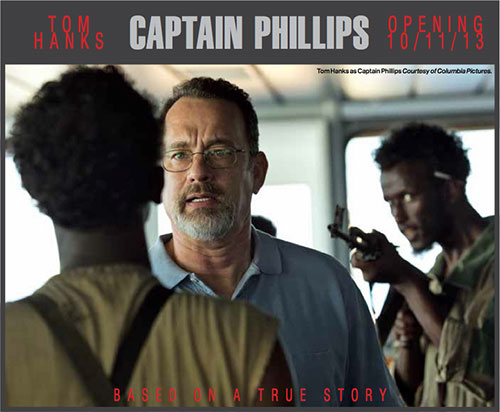 Tom Hanks as Captain Phillips