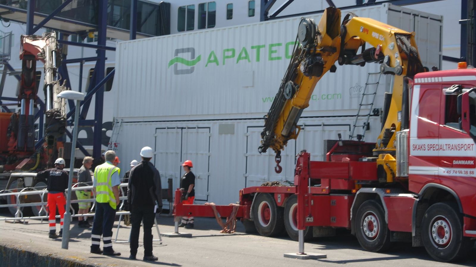 Scandlines Applies APATEQ's Innovative Scrub Water Treatment System 