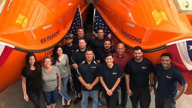 Fassmer Completes Ninth Set Of Lifeboats For T Ao Tankers