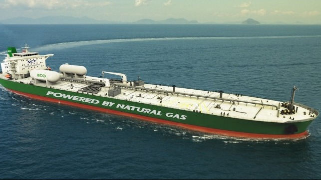 LNG-fueled tanker